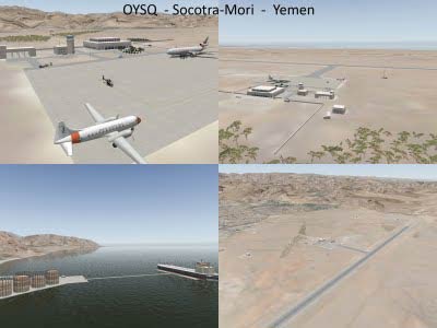 Existing runway and airport