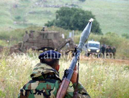 Photo Report: “Israeli” Enemy Crosses Border Fence, Installs Barbed Wires -Abbasiyeh Village