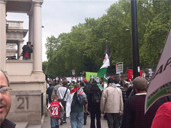 Photo Report: Hundreds Participate in Peaceful Protest in Britain