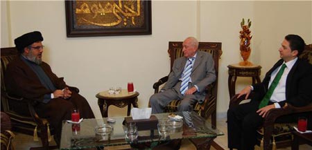 Hizbullah S.G. Receives Karameh, Mourad