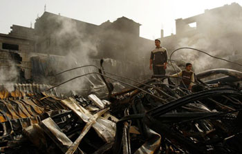 Um Muhammad Buries Her Third Son after ’’Israeli’’ Missile Strike