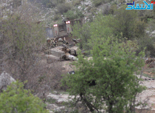 “Israel” Breaches Lebanese Territories: In Photos