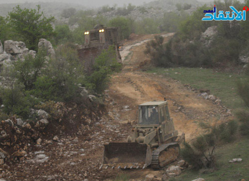 “Israel” Breaches Lebanese Territories: In Photos