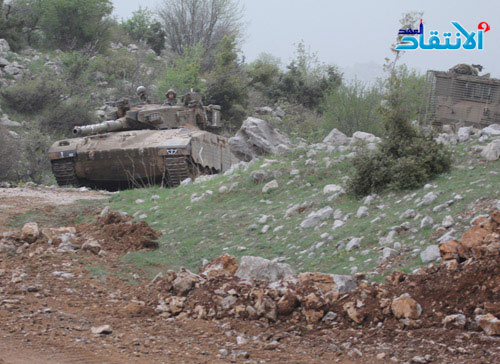“Israel” Breaches Lebanese Territories: In Photos