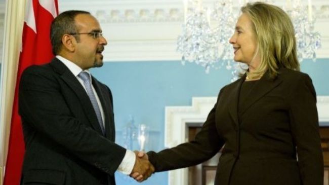 Bahrain Crown Prince Meets Clinton in US