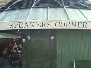 Hyde Park and the Free Speech in The UK