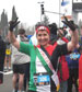 Athlete Abused by ’’Israeli’’ Soldier for Carrying Palestine Flag in ’’Jerusalem’’ Marathon