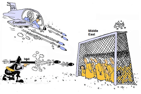 isil, US, and Middle east