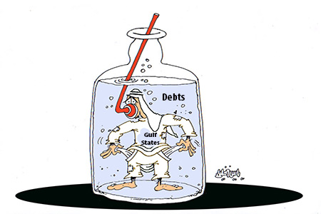 Gulf States in debts 