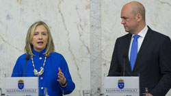 Syrian President Stresses Importance of Dialogue and Reforms, Clinton Demands Immediate Fall of Al-Assad