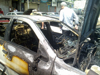 Three Injuries in Terrorist Blast in Justice Palace Parking in Damascus