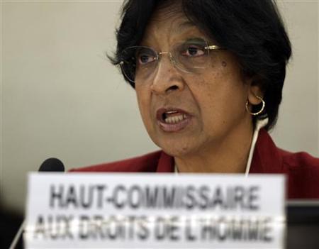 UN Human Rights Chief: Flow of Arms into Syria Fueling Violence