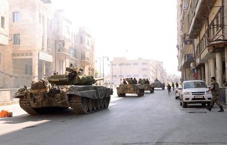 Syrian Army Advances into Saif al-Dawla Dsitrict in Mop-Up Operation