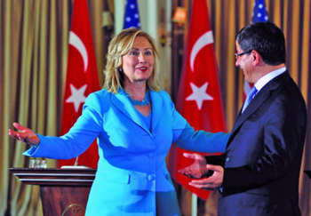 After Sanctions, Clinton in Turkey to Incite on Syria