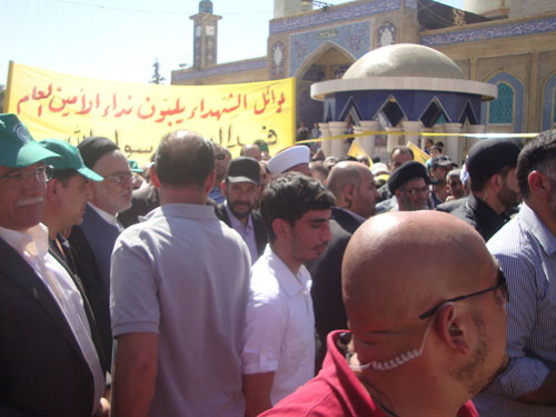 Hizbullah Organizes Friday March in Baalbeck, Condemns Anti-Islam Film