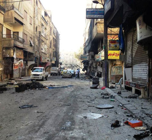 Al-Intiqad Examines Wreck in Qudsiyah after Terrorist Attacks, Residents Express Fury