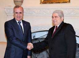 Suleiman, Cypriot President Agree on Exploiting Offshore Oil, Gas Wealth