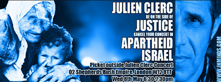 UK activists urge French singer to boycott “Israel”