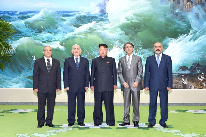 North Korea Leader Meets Syrian Delegation on Korean War Anniversary