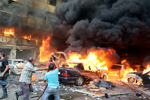 Dahiyeh explosion Photo Report: Deadly Terrorist Blast Rocks Beirut’s Dahiyeh