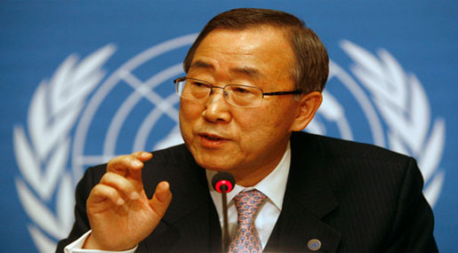 UN Secretary General Ban Ki Moon Egypt on Verge of Chaos: Int’l Condemnation, Marches, Anti-Camp David Campaigns