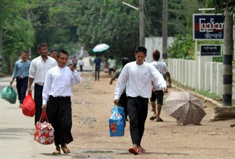 myanmar prisoners