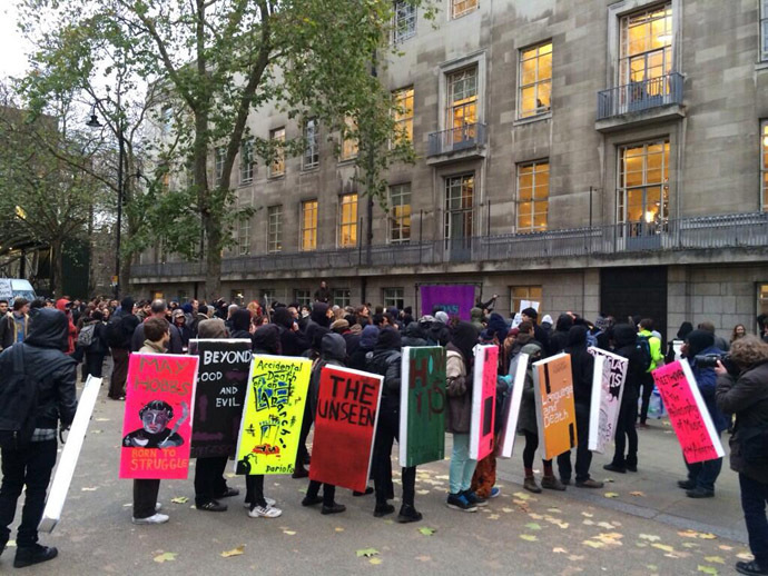 UK students UK Students Rally Against Police Crackdown, Unite Against ‘Persecution’