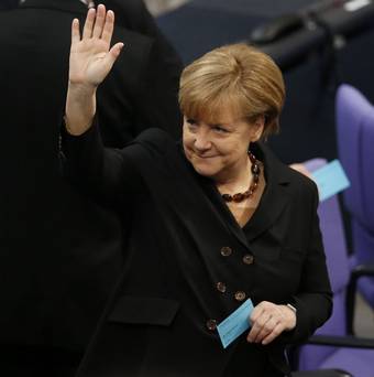 Merkel Elected to Third Term in Parliament Vote