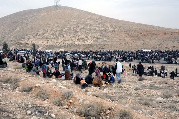Adra evacuation 