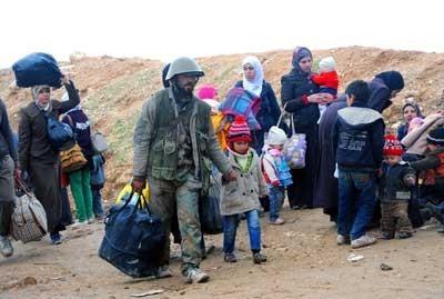 Adra evacuation 