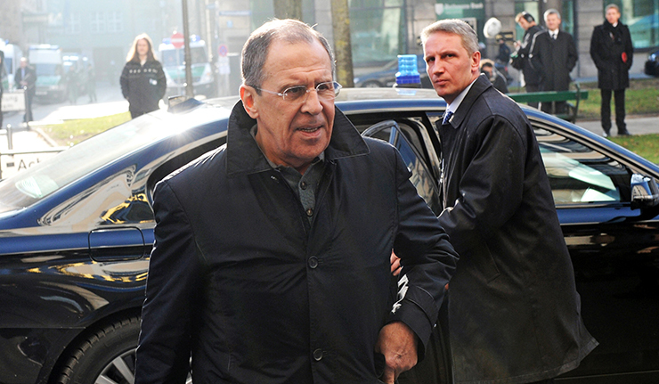 Russian FM sergei lavrov
