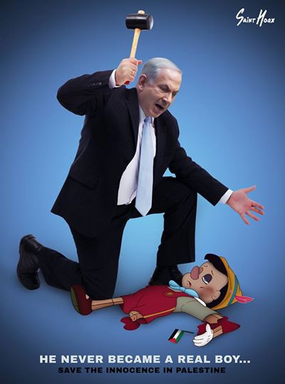 Netanyahu-Pinnochio 