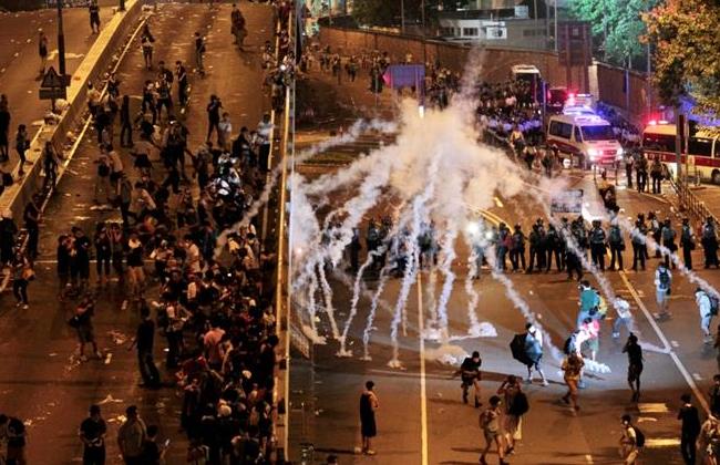 Hong Kong clashes 