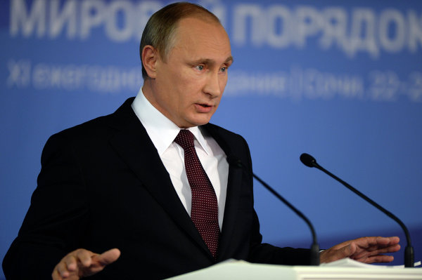 Russian President Vladimir Putin