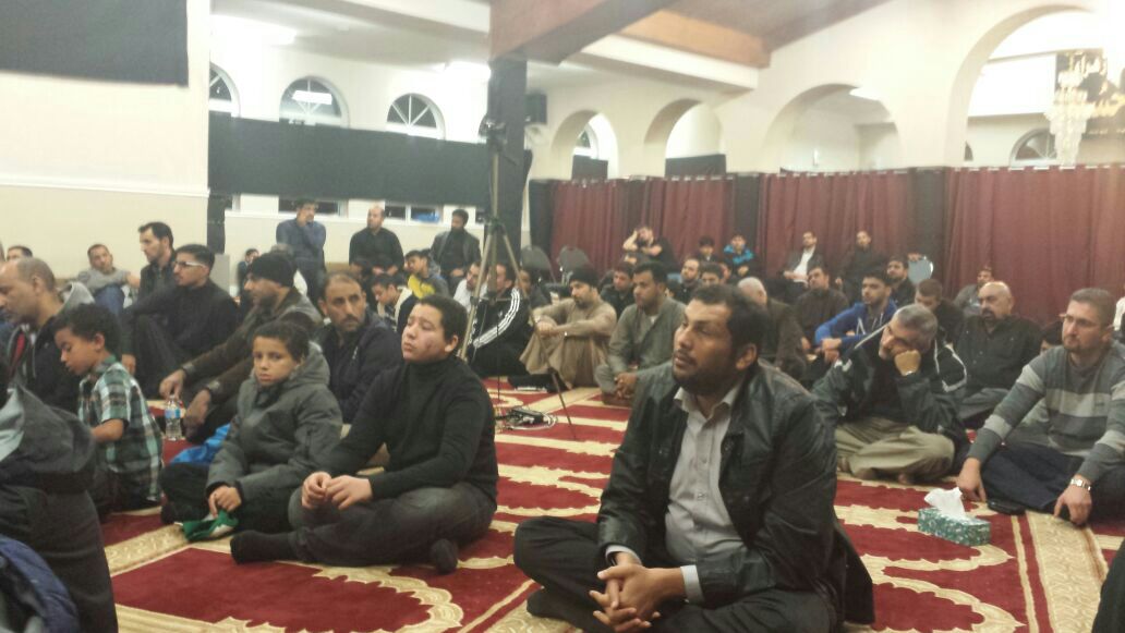 People gathered at mosque in Ottawa Ashoura in Canada: Reviving the Meaning of Humanity through a Simple Message