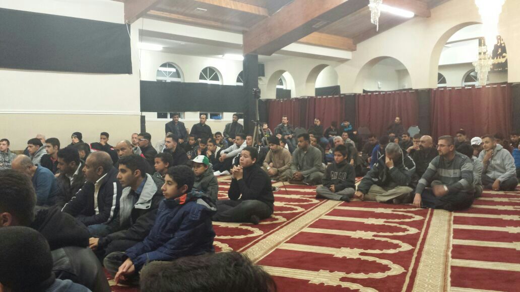 People gathered at mosque in Ottawa Ashoura in Canada: Reviving the Meaning of Humanity through a Simple Message