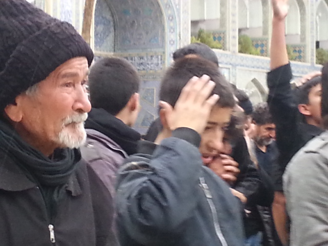 Commemorating Ashoura at Imam Reza Shrine in Iran From Imam Reza Shrine: Never Humiliated