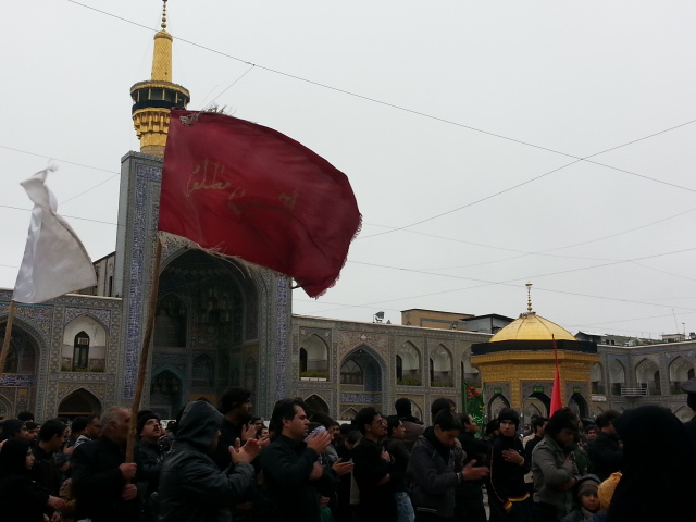 Commemorating Ashoura at Imam Reza Shrine in Iran From Imam Reza Shrine: Never Humiliated