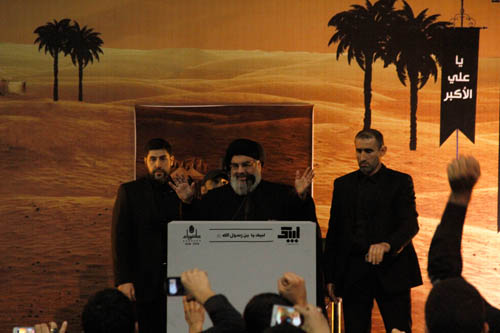 Sayyed Nasrallah in Person from Sayyed Shuhada Complex Sayyed Nasrallah Appears in Person from Sayyed Shuhada Complex: Our Battle is with Takfiris, ’Israel’