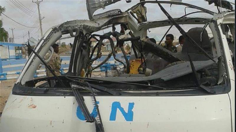 Bomb Blast on UN Bus Kills at Least Six in Somalia Bomb Blast on UN Bus Kills at Least Six in Somalia