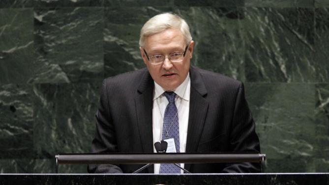Russian Deputy Foreign Minister Sergei Ryabkov 