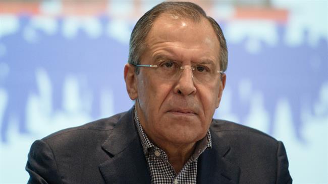 Russian FM Sergei Lavrov 