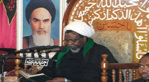leader of the Islamic Movement of Nigeria: Ibrahim Elzakzaky
