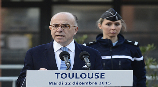 Interior Minister Bernard Cazeneuve