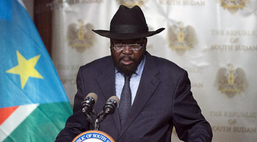 President of South Sudan Salva Kiir