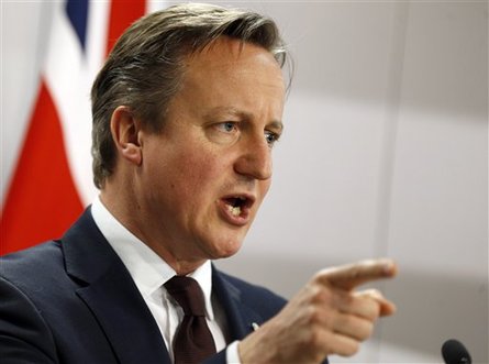 British PM Cameron