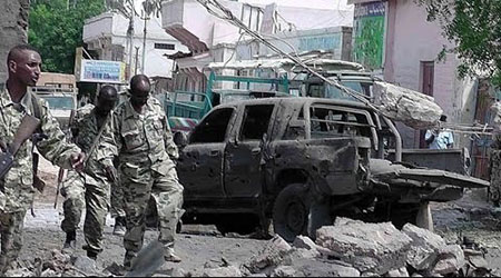 Somalia attack on police station