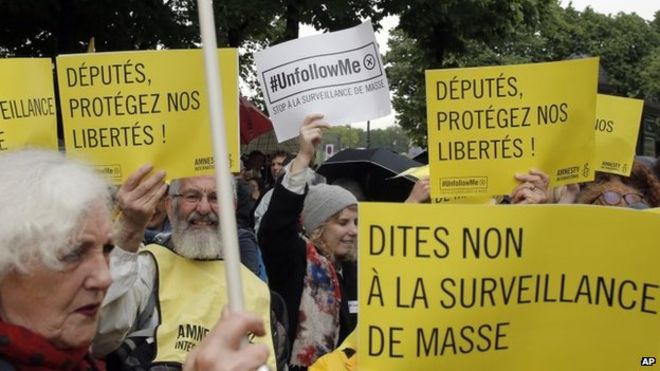 French Protesters