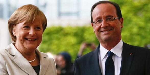 Merkel, Hollande Push for ’Ambitious’ Climate Deal