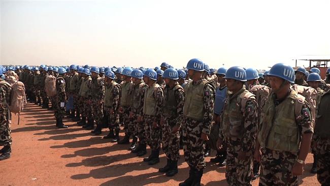 Nepalese UN peacekeeping forces in South Sudan
